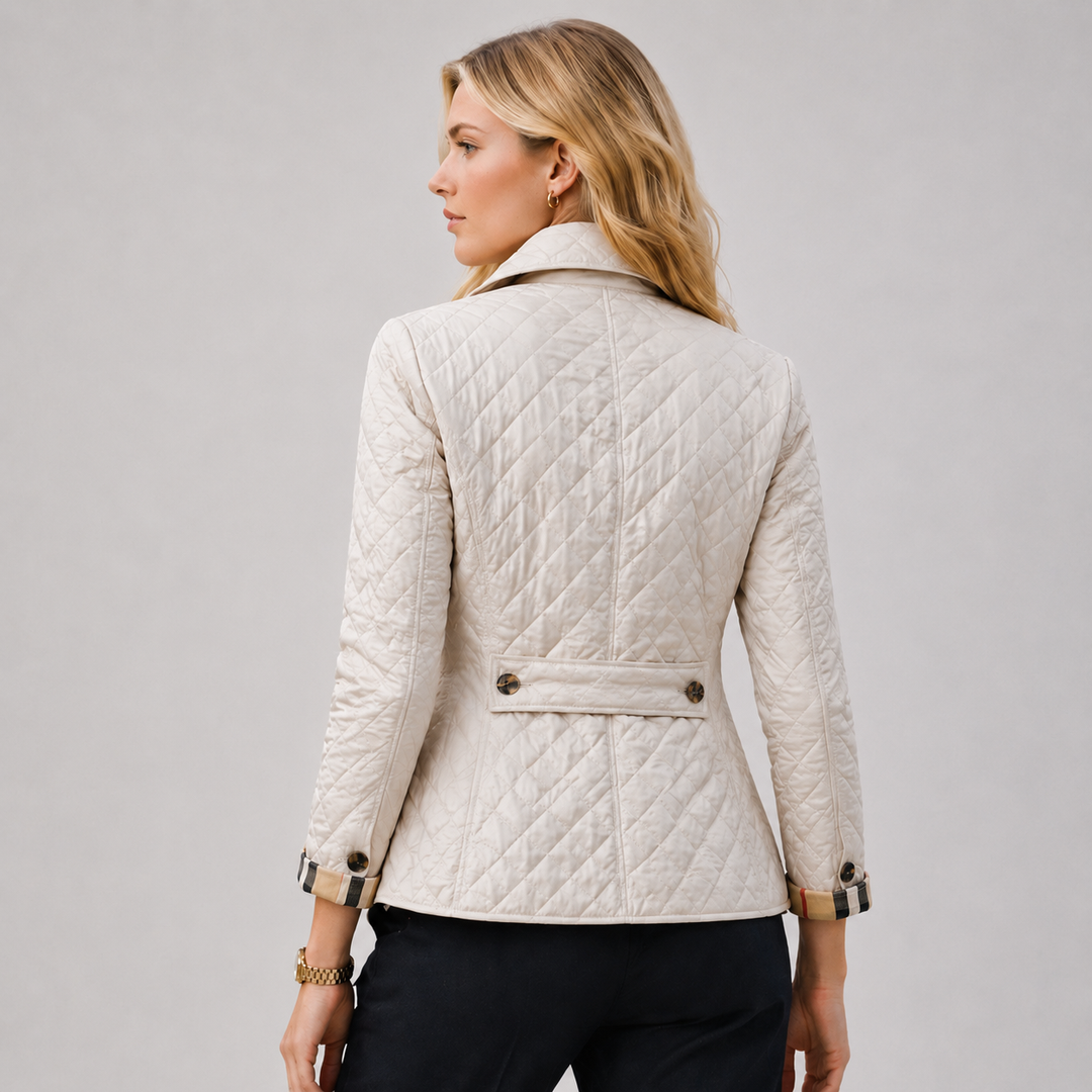 Maisie | Smart Quilted Button Jacket