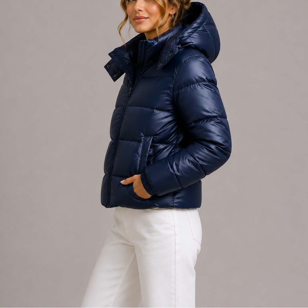 Quintessa | Warm Hooded Quilted Puffer Jacket for Women