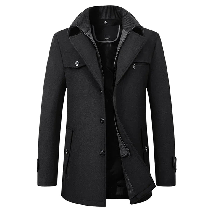 Grantham | Classic Wool Overcoat for Men