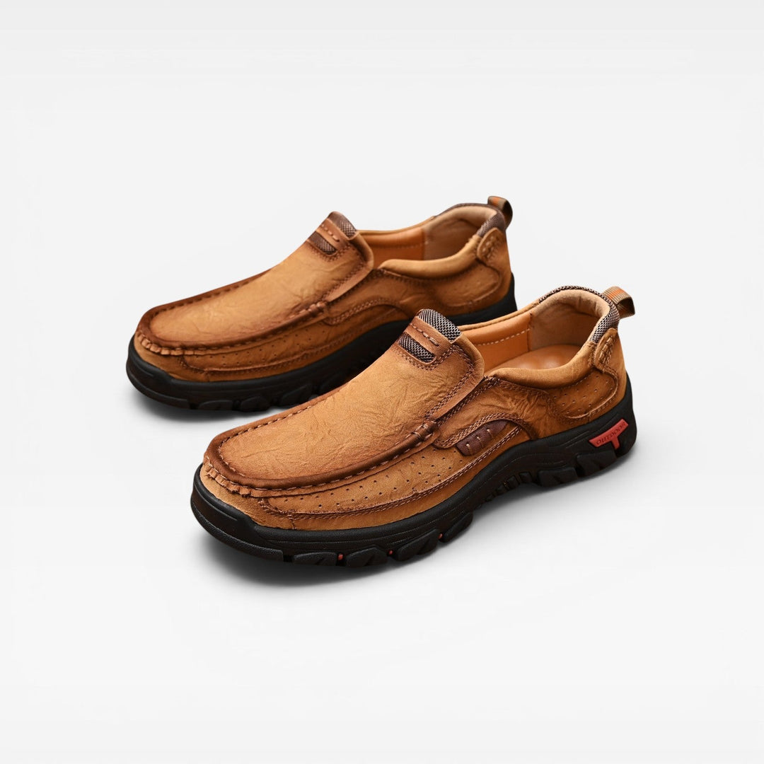 Chandler | Relaxed Leather Slip-On Shoes for Men
