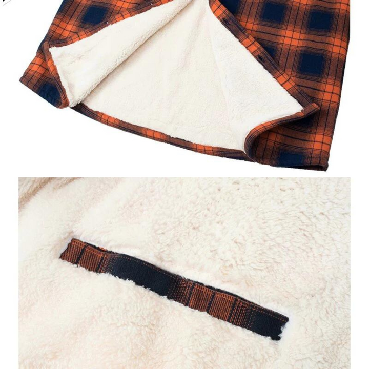 Emerich | Warm Checked Gilet with Fleece Lining for Men