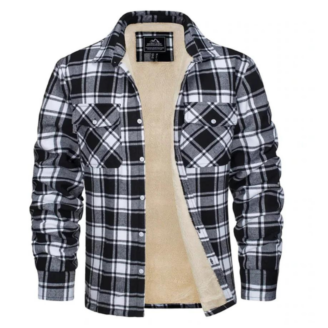 Emerich | Warm Checked Gilet with Fleece Lining for Men