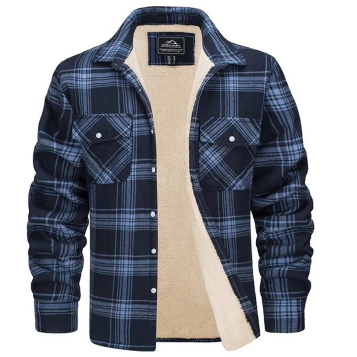 Emerich | Warm Checked Gilet with Fleece Lining for Men