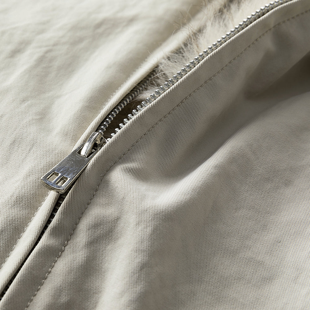 Anders | Warm Faux Fur Lined Jacket for Men's Wind-Resistant Outerwear