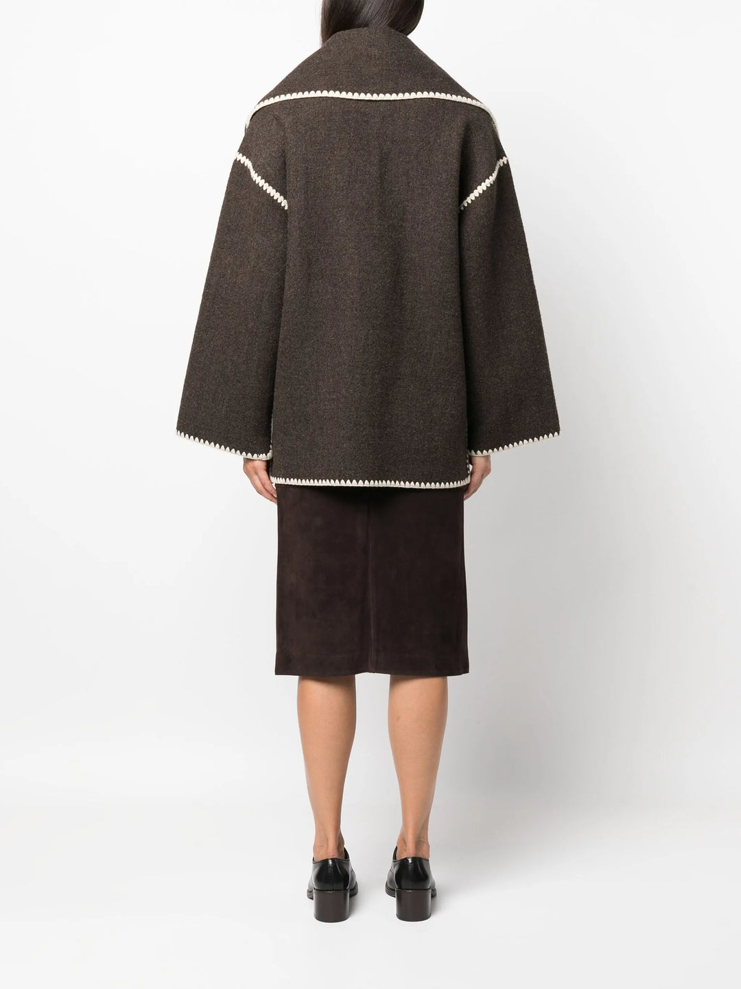Alto | Statement Scarf-Detail Jacket