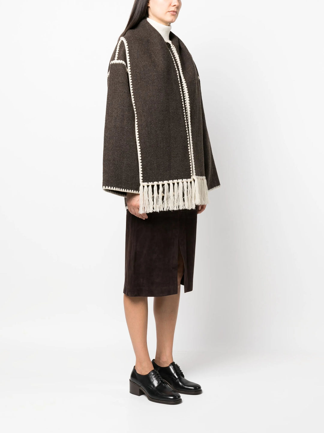 Alto | Statement Scarf-Detail Jacket