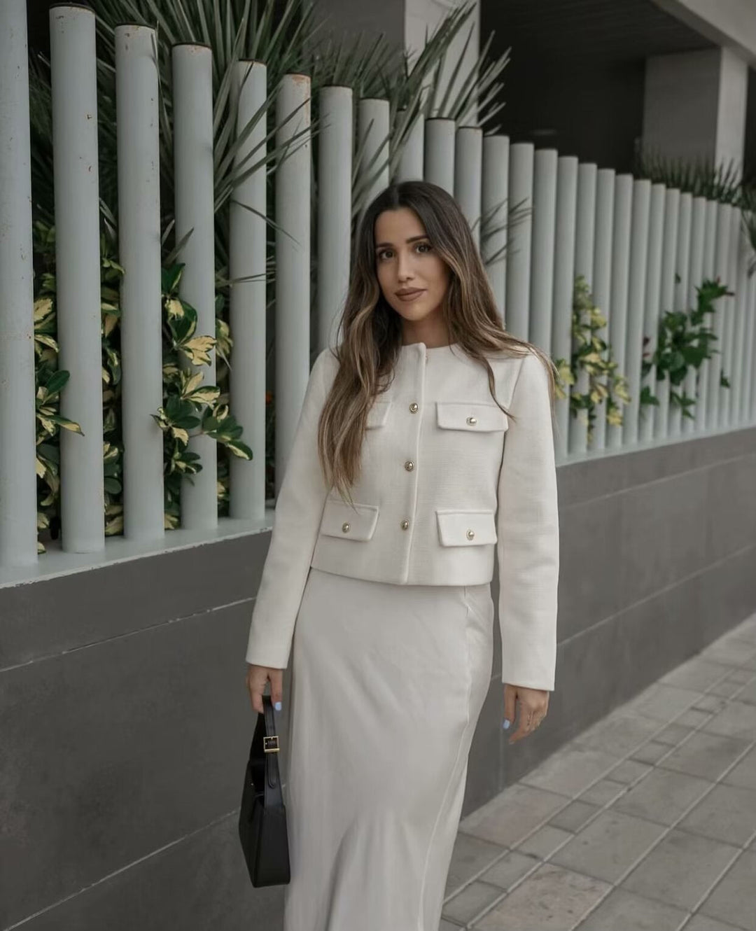 Wren | Refined Cropped Tweed Jacket