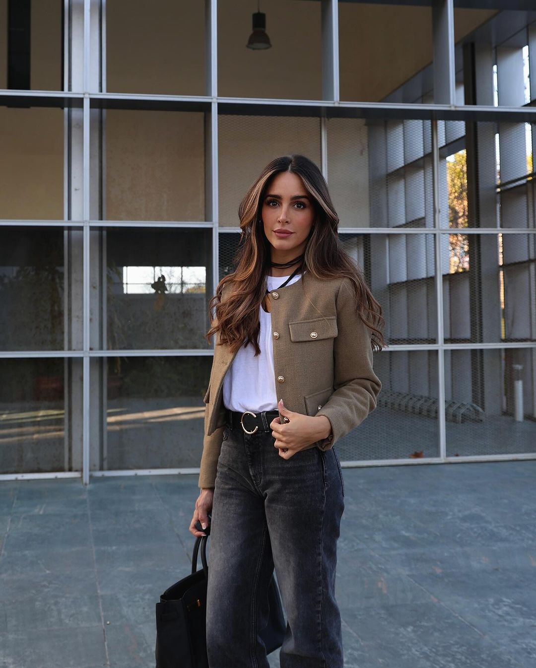 Wren | Refined Cropped Tweed Jacket