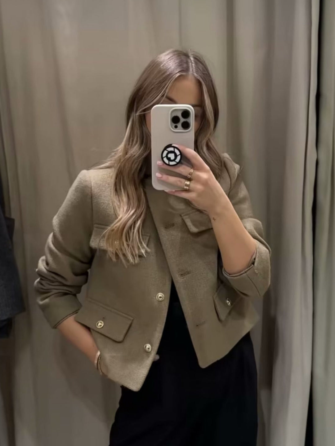 Wren | Refined Cropped Tweed Jacket