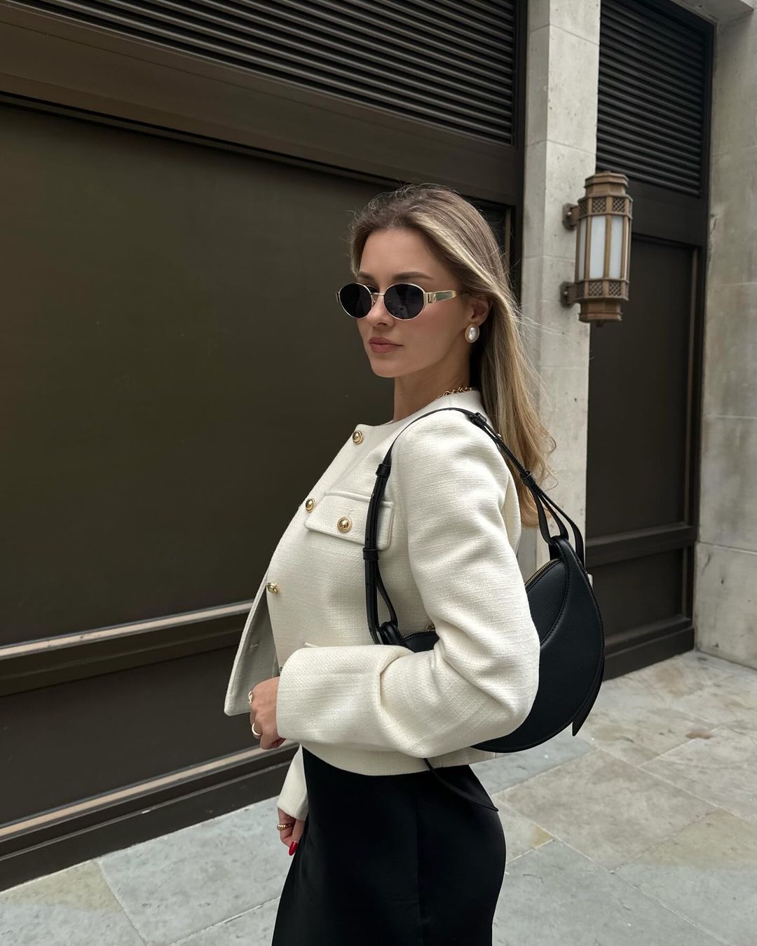 Wren | Refined Cropped Tweed Jacket