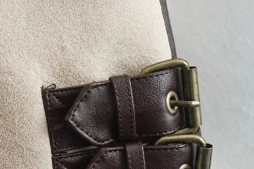 Hilary | Statement Two-Tone Shearling Jacket