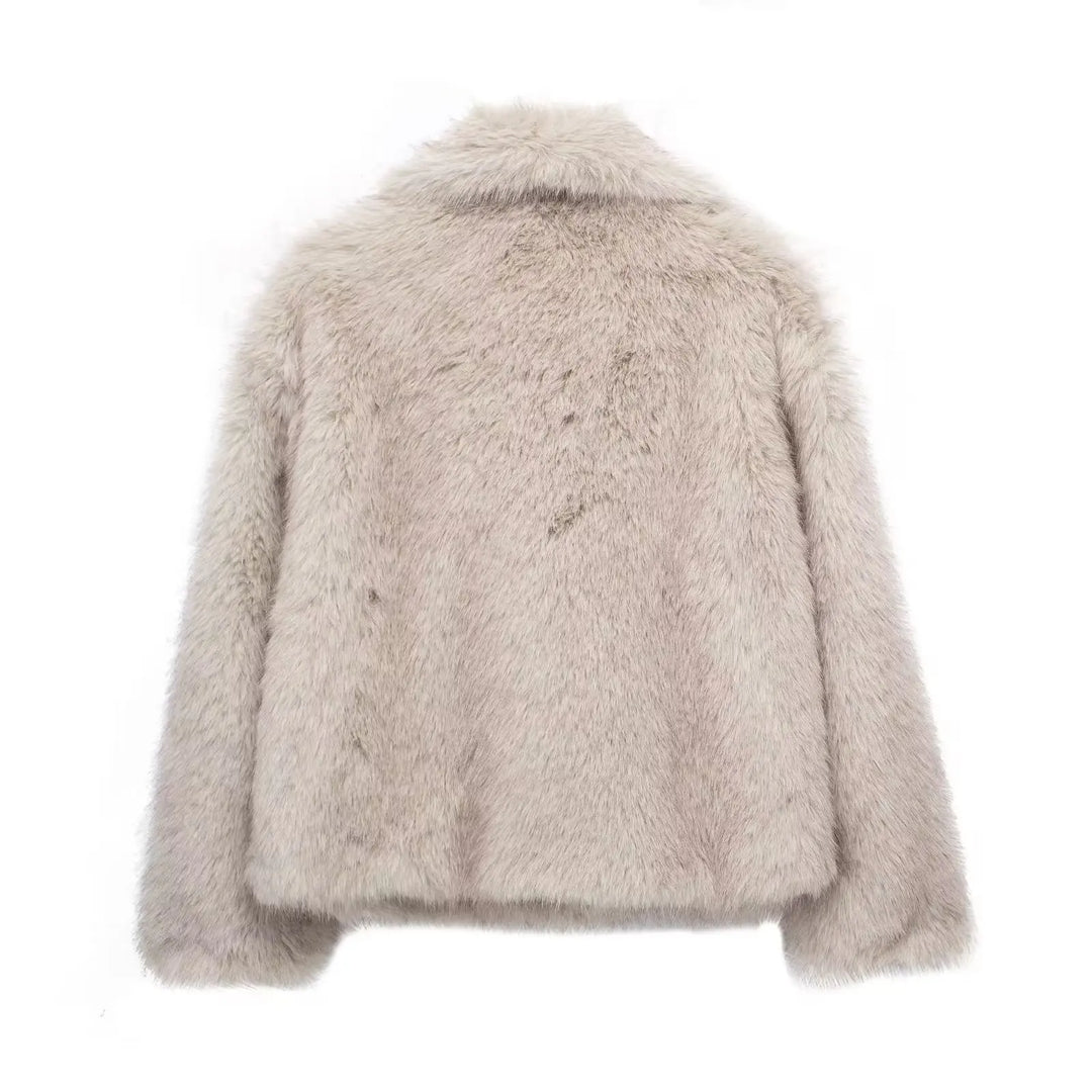 Esther | Luxe Faux Fur Coat for Women