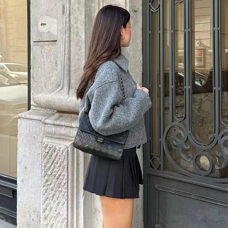 Jill | Chic Cropped Boucle Jacket