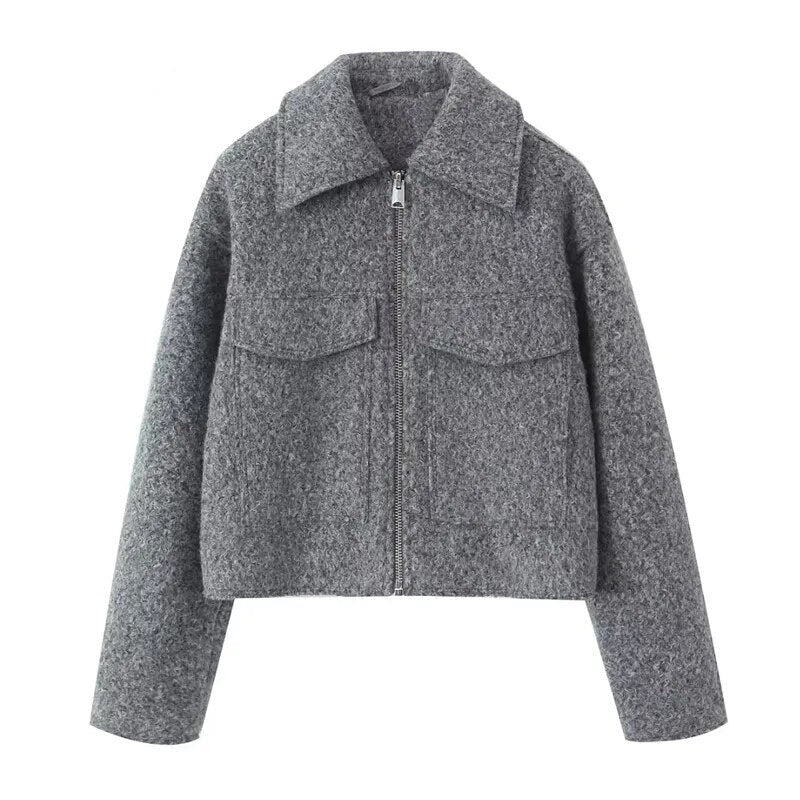 Jill | Chic Cropped Boucle Jacket