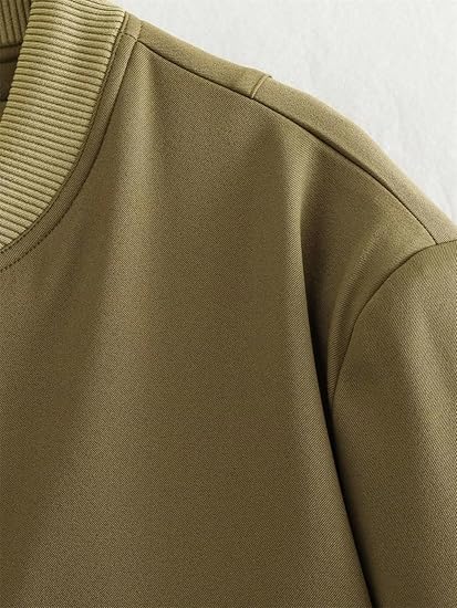 Nola | Effortless Cropped Bomber Jacket