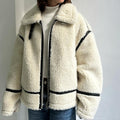 Hattie | Warm Oversized Teddy Jacket for Women