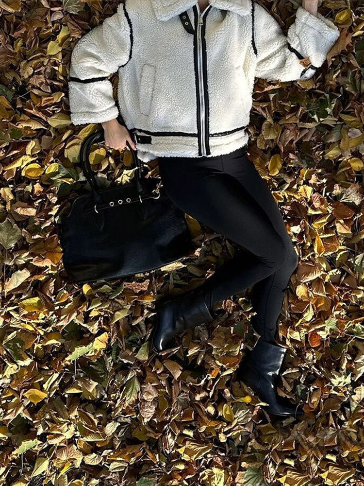 Hattie | Warm Oversized Teddy Jacket for Women
