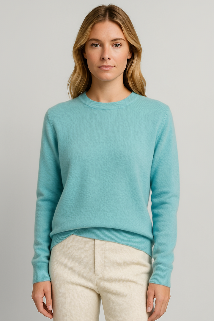 Zara | Elegant Cashmere Jumper Crewneck Womens Knitwear