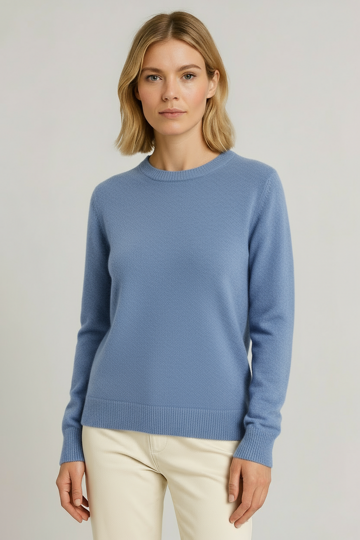 Zara | Elegant Cashmere Jumper Crewneck Womens Knitwear