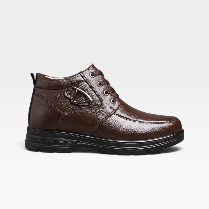 Baxter | Classic Leather Lace Up Ankle Boots