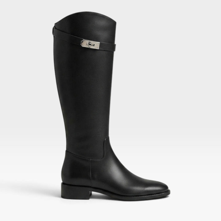 Cordelia | Sleek Buckle Knee High Boots Women