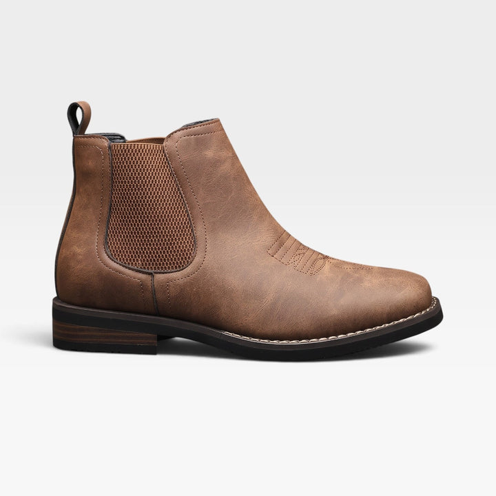 Leland | Classic Leather Chelsea Boots Men