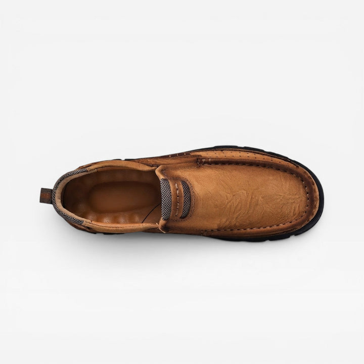 Chandler | Relaxed Leather Slip-On Shoes for Men