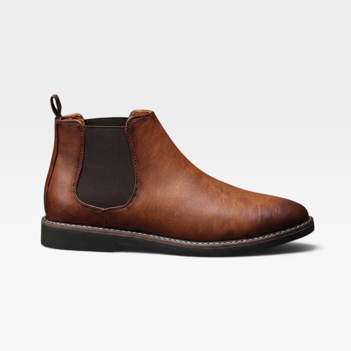 Beau | Timeless Leather Chelsea Ankle Boots