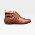 Wilhelmina | Effortless Cushioned Leather Ankle Boots