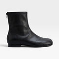 Cosima | Modern Split-Toe Flat Ankle Boots