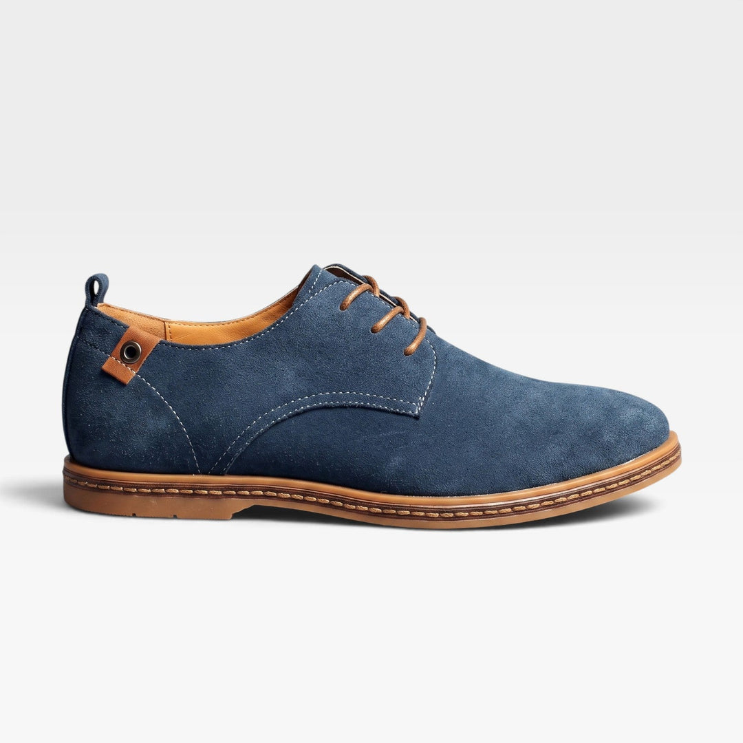 Baldwin | Refined Suede Lace Up Derby Shoes