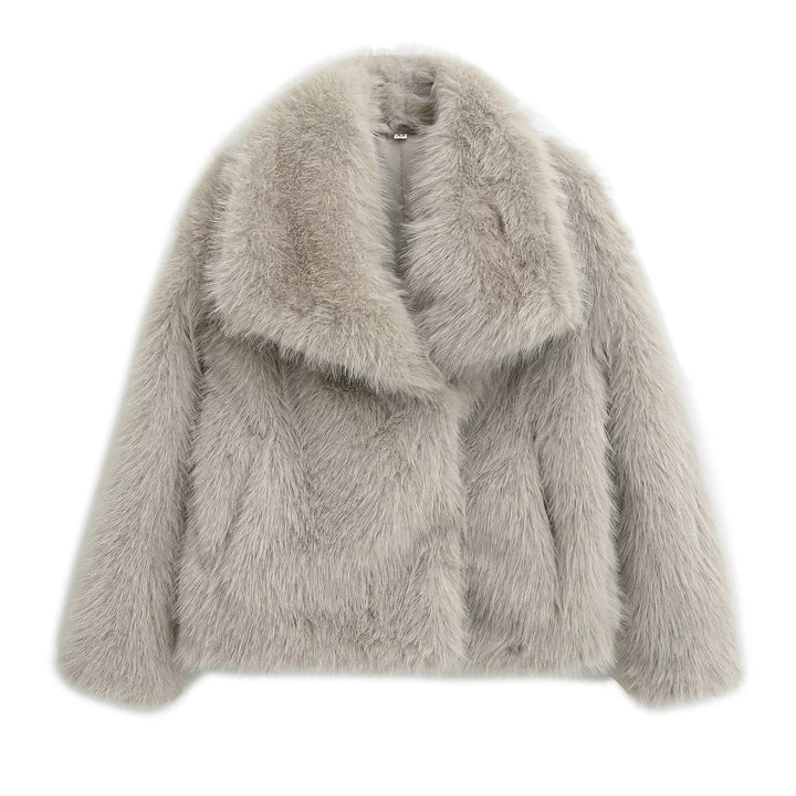 Eugenia | Plush Faux Fur Jacket For Women