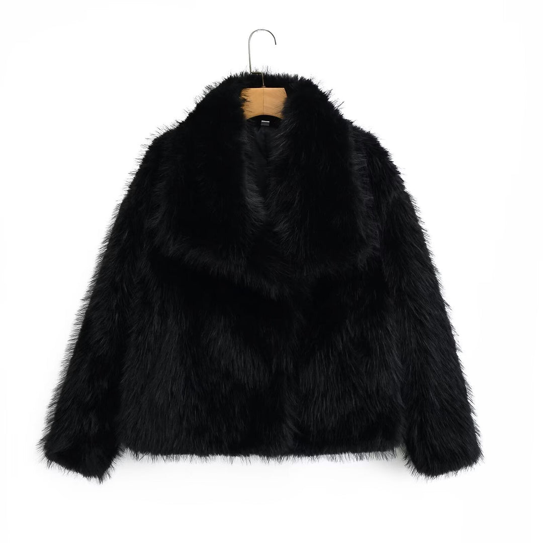 Eugenia | Plush Faux Fur Jacket For Women