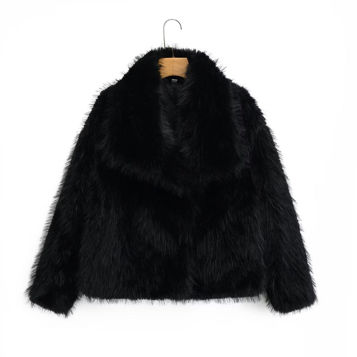 Eugenia | Plush Faux Fur Jacket For Women