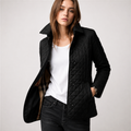 Avery | Chic Leopard Print Quilted Jacket