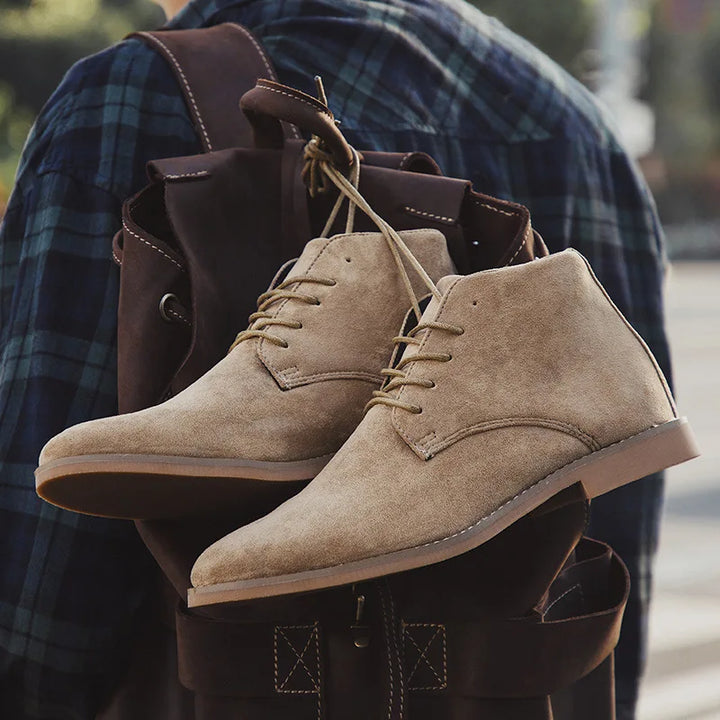 Cavendish | Effortless Suede Desert Chukka Boots