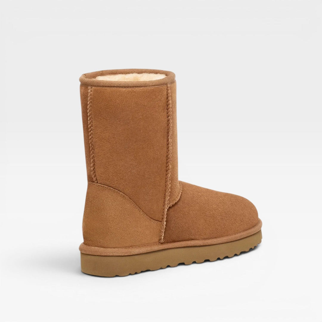 Quintessa | Snug Suede Slipper Ankle Boots