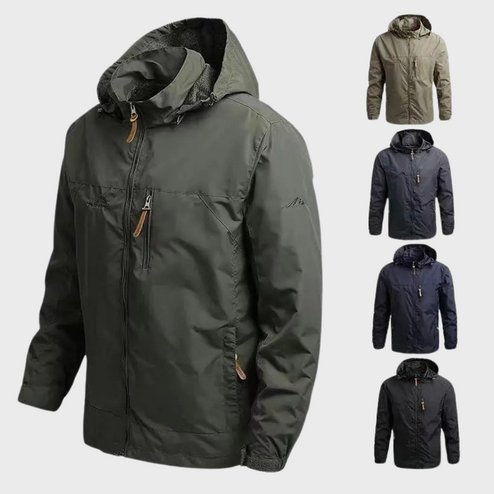 Quade | Waterproof Hooded Outdoor Jacket for Men