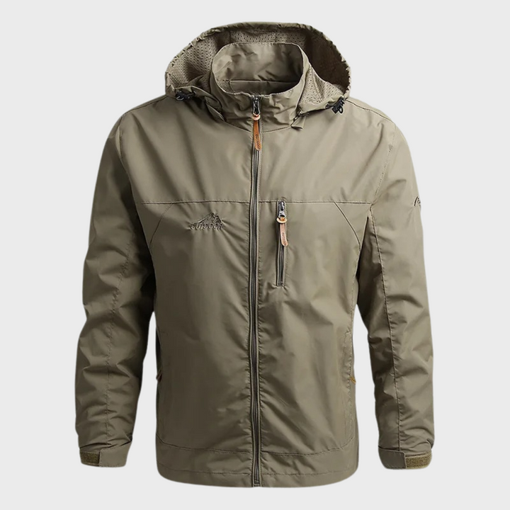 Quade | Waterproof Hooded Outdoor Jacket for Men