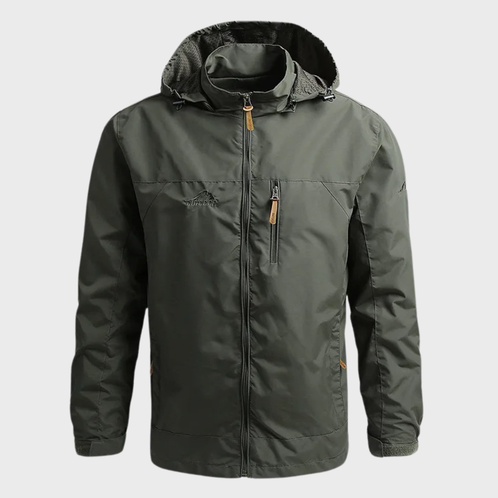Quade | Waterproof Hooded Outdoor Jacket for Men