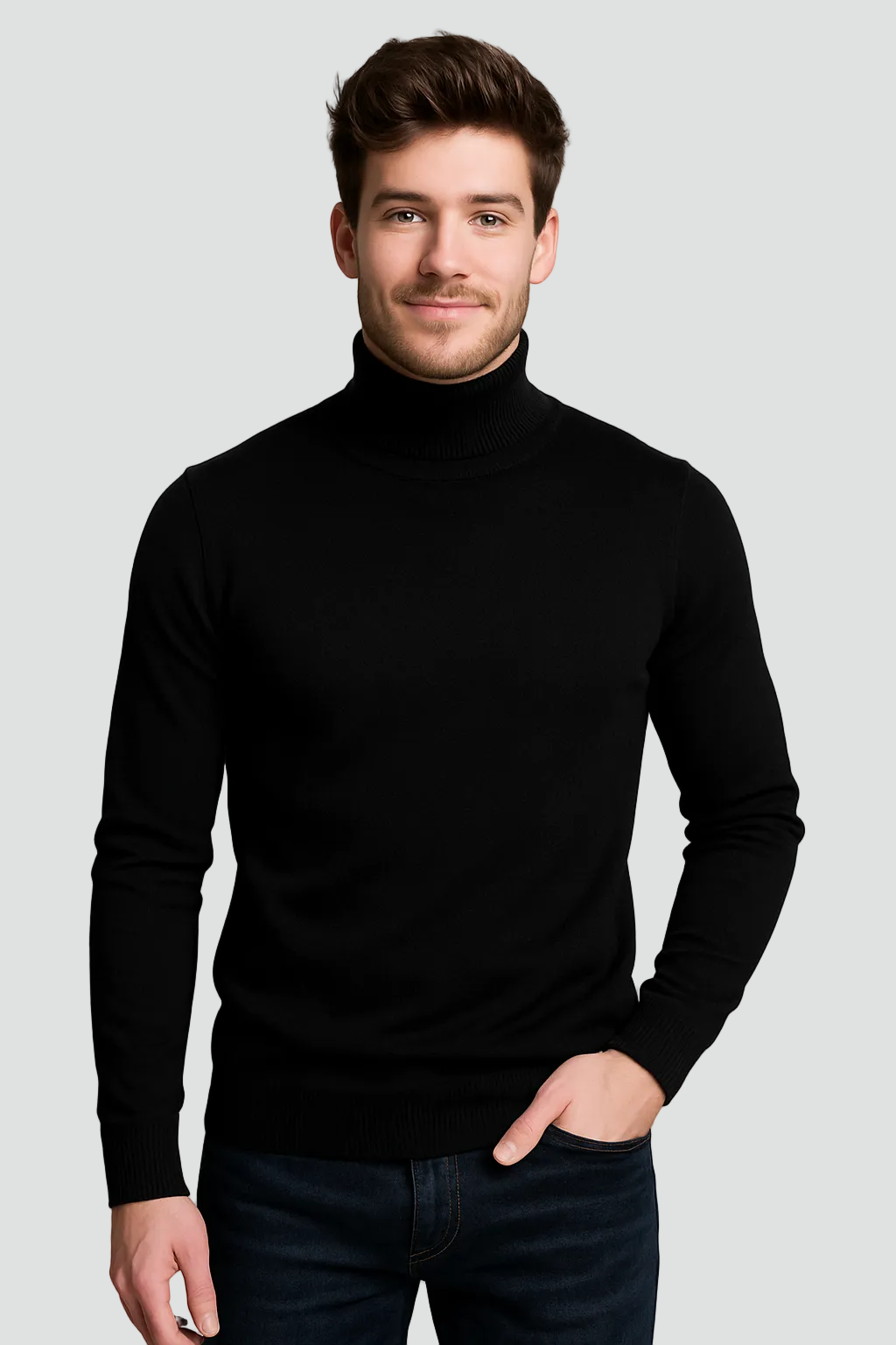 Callan | Sharp Slim-Fit Turtleneck Sweater for Men