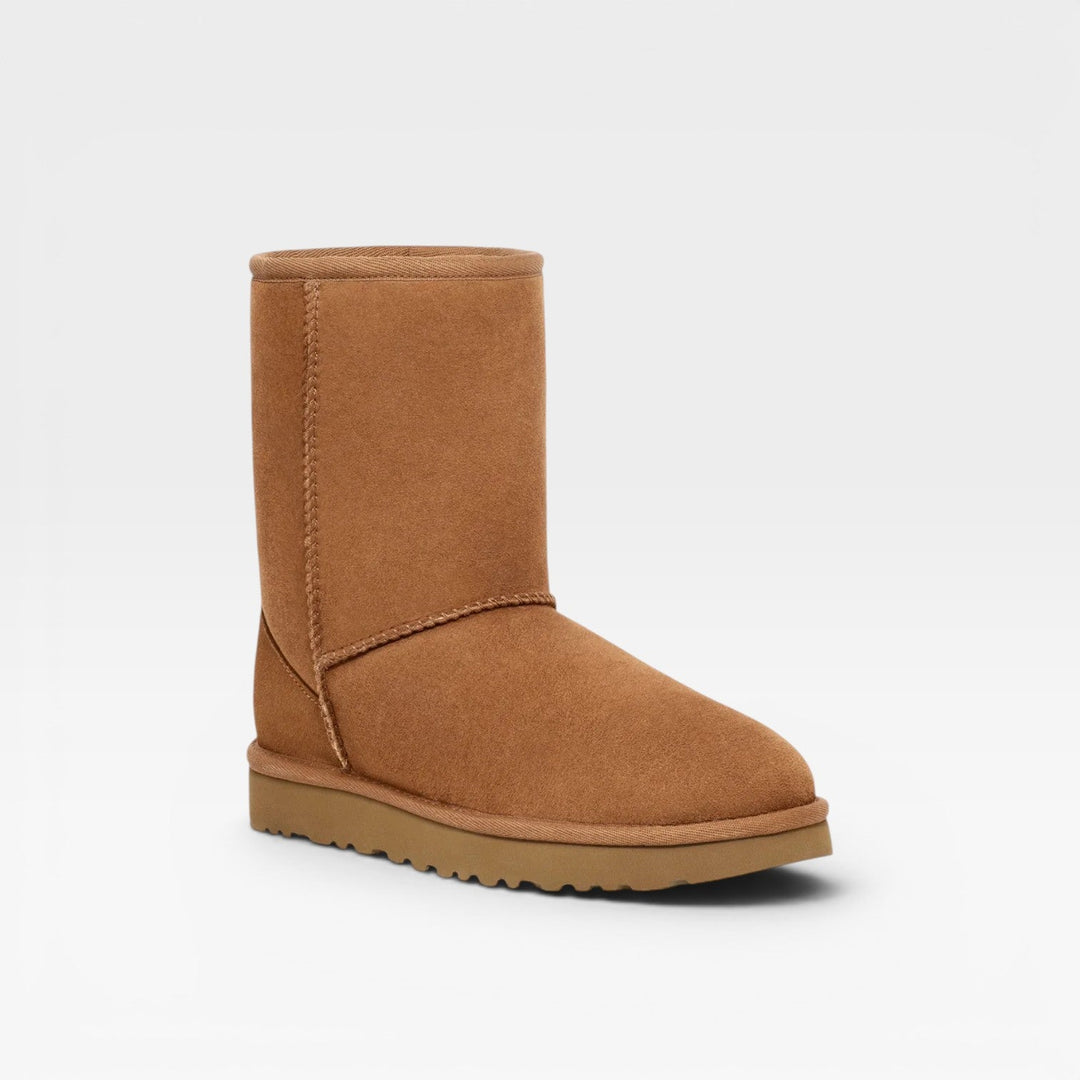 Quintessa | Snug Suede Slipper Ankle Boots
