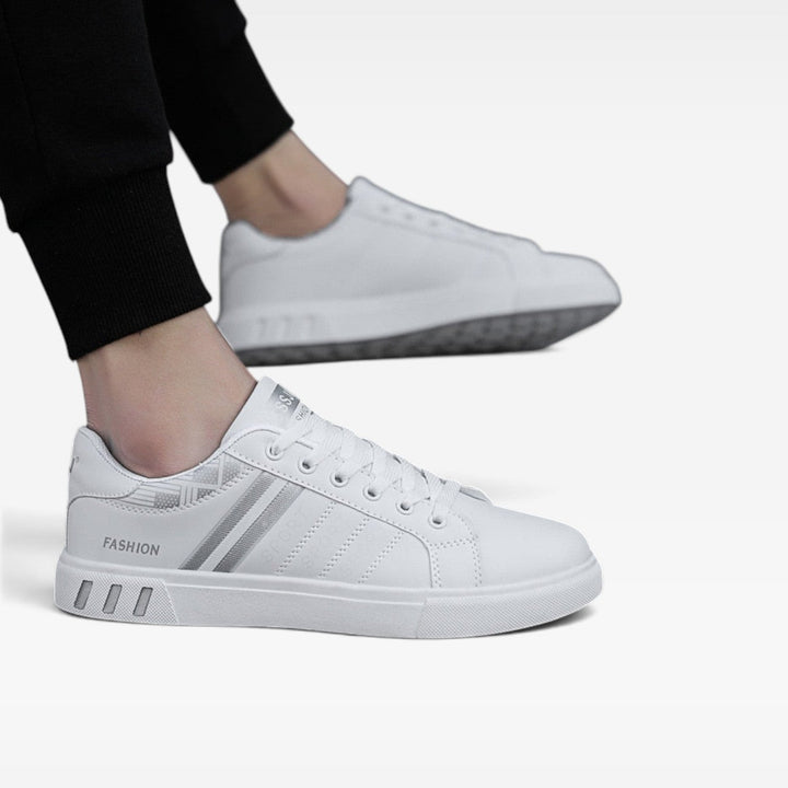 Duffy | Crisp Low-Top Lace-Up Trainers Men