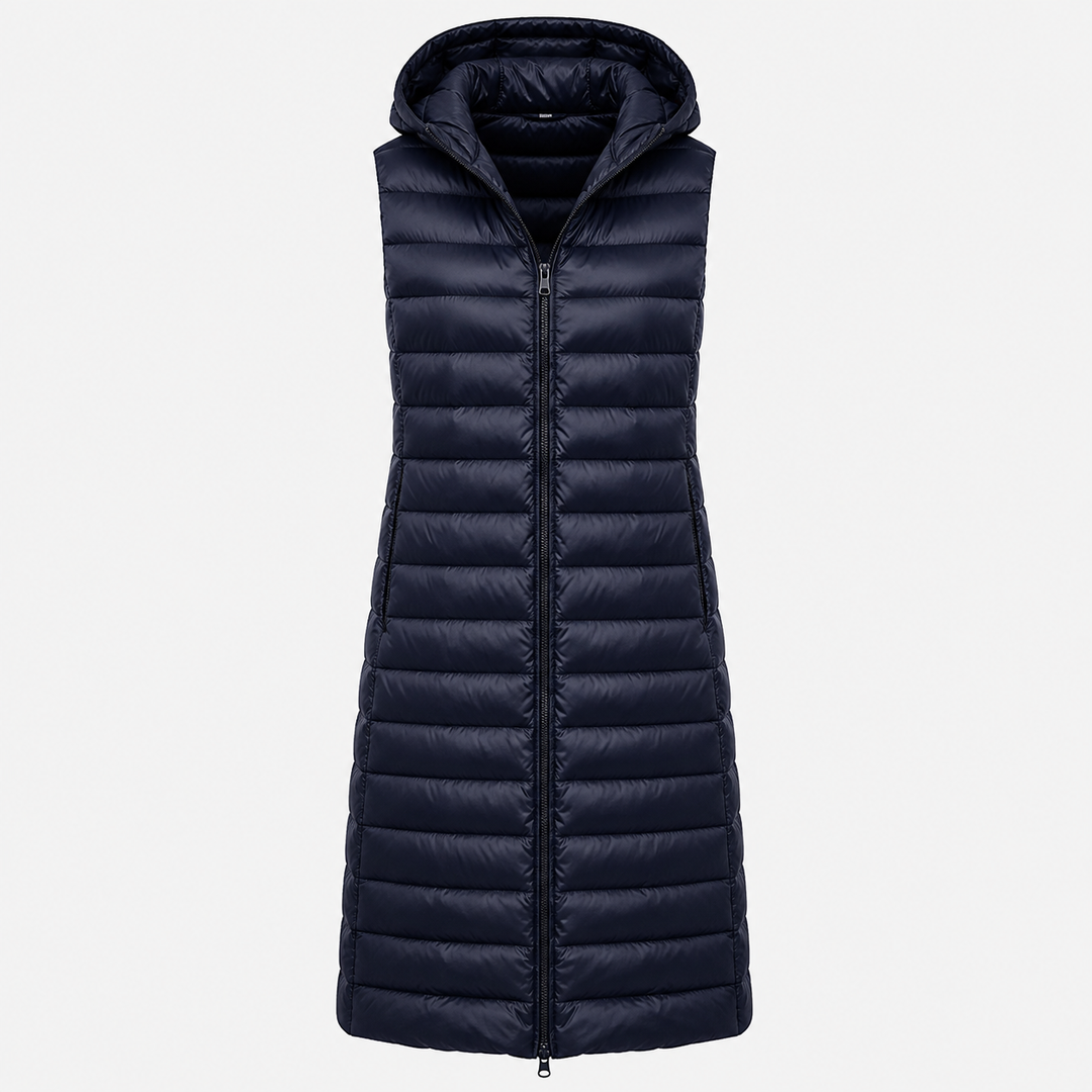 Isla | Sleek Quilted Longline Gilet