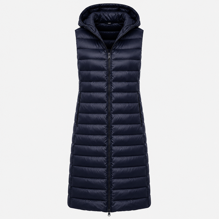 Isla | Sleek Quilted Longline Gilet
