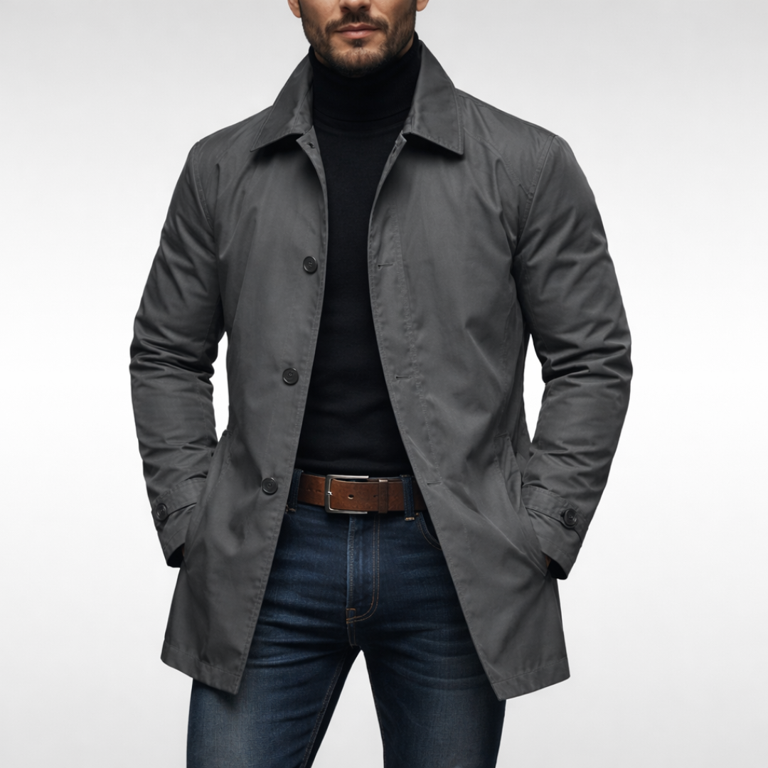 Leander | Practical Weatherproof Puffer Coat for Men