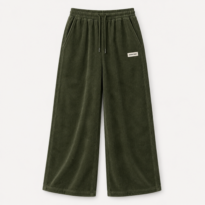 Tobiah | Easygoing Casual Trousers Men Corduroy Wide-Leg
