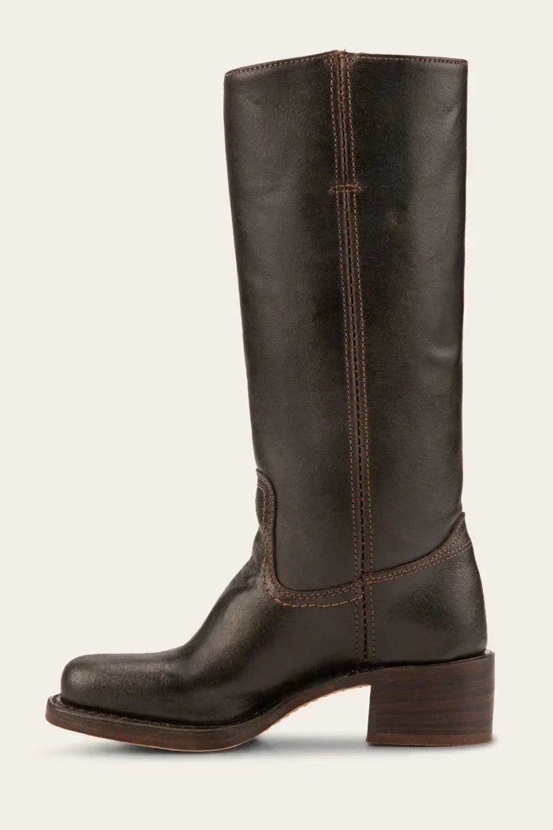 Elowen | Classic Knee-High Block Heel Boots