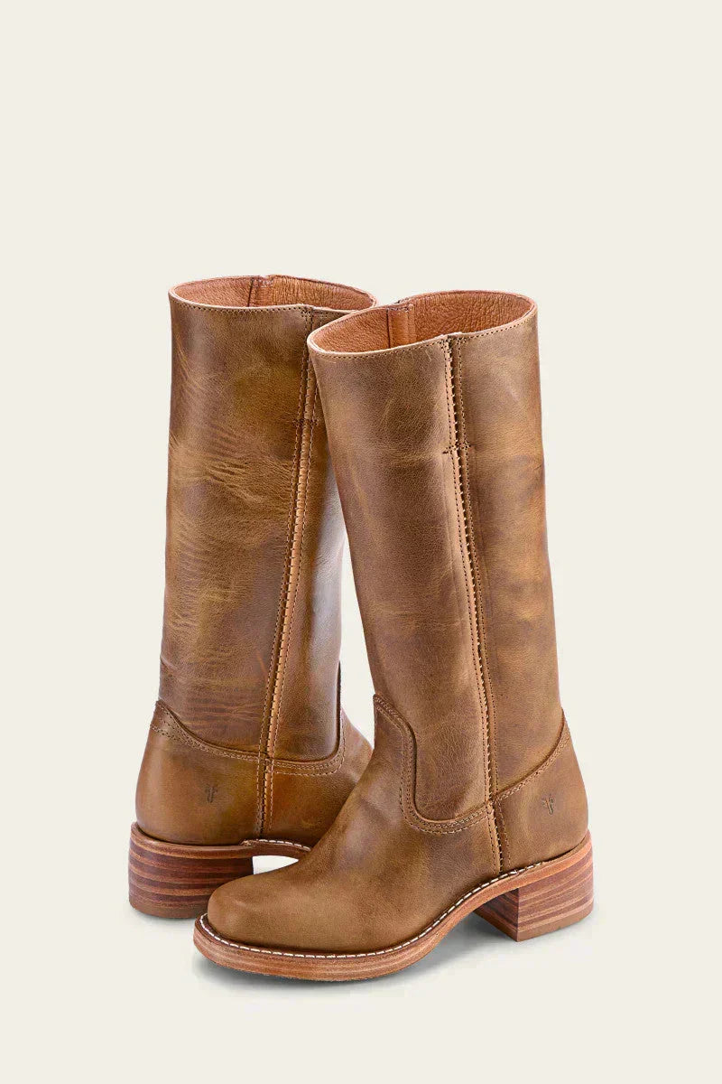 Elowen | Classic Knee-High Block Heel Boots