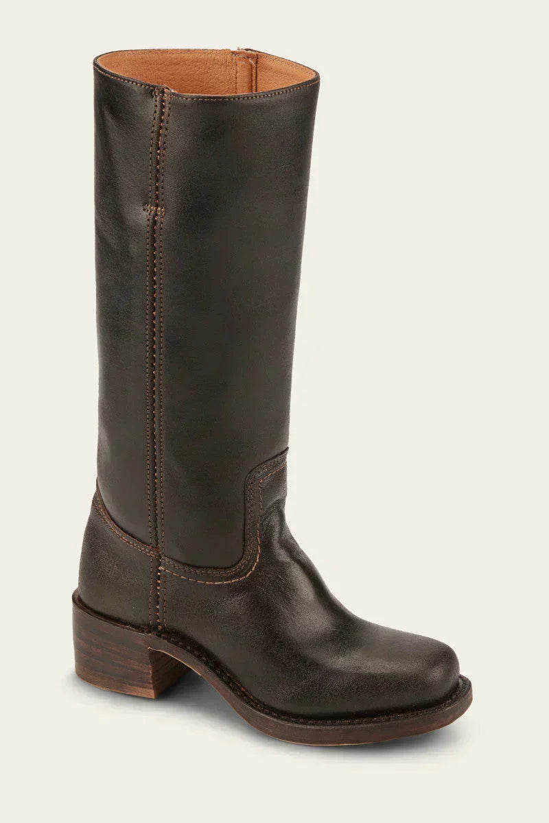 Elowen | Classic Knee-High Block Heel Boots